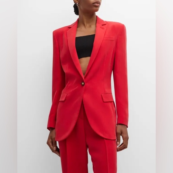 SOLD Vintage❤️ red blazer and matching pants - Picture 3 of 16